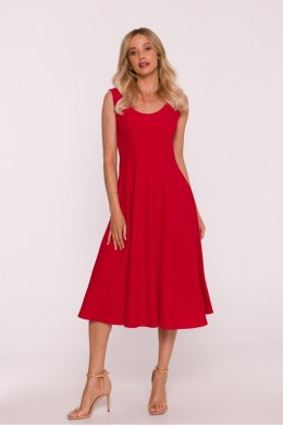 Sukienka Model S424 Red - Stylove Stylove