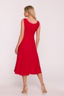 Sukienka Model S424 Red - Stylove Stylove