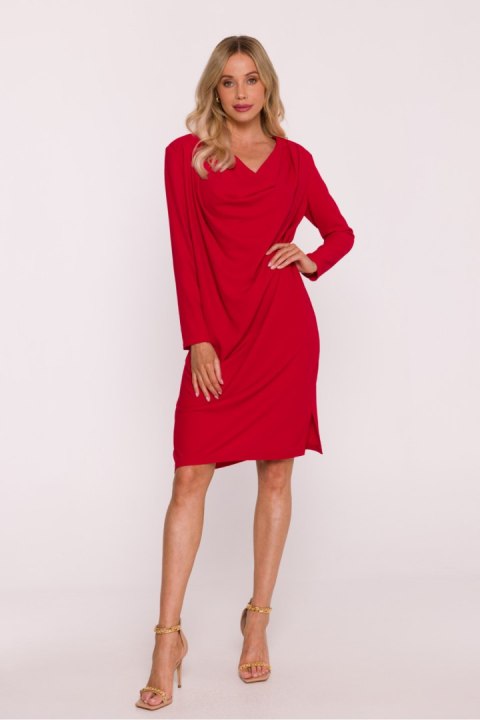 Sukienka Model S428 Red - Stylove Stylove