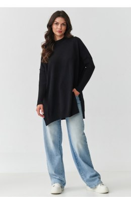 Sweter Damski Model S164 Black - Makadamia Makadamia
