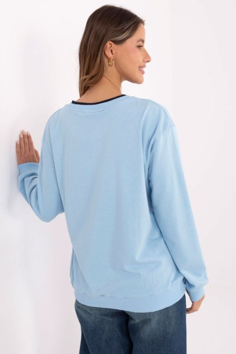 Bluza Damska Model RV-BL-A968.00 Light Blue - Relevance Relevance