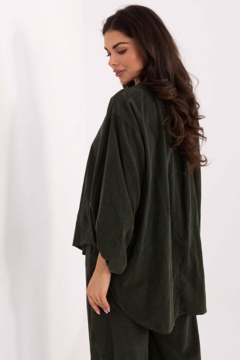 Bluzka Model IT-KS-233607.63 Khaki - Italy Moda Italy Moda Bluzka Model IT-KS-233607.63 Khaki - Italy Moda Italy Moda