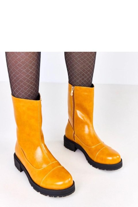 Botki Model Almoro D6995B Orange - Solea Solea Botki Model Almoro D6995B Orange - Solea Solea