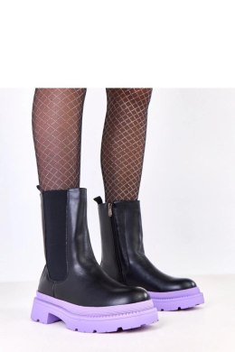 Botki Model Fortley D89516-5 Black - Solea Solea