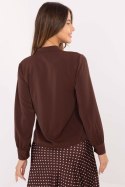 Koszula Damska Model MI-KS-3257.47 Brown - Italy Moda Italy Moda Koszula Damska Model MI-KS-3257.47 Brown - Italy Moda Italy Moda