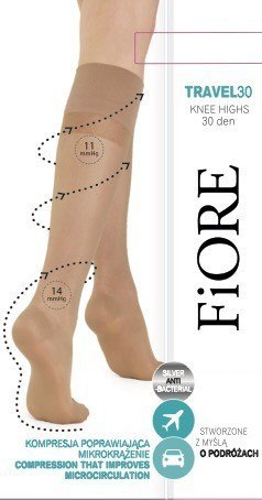 PODKOLANÓWKI TRAVEL FIRM 30 DEN FIORE