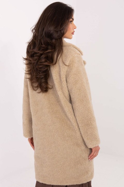 Płaszcz Damski Model IT-PL-88121.01P Beige - Factory Price Factory Price Płaszcz Damski Model IT-PL-88121.01P Beige - Factory Price Factory Price