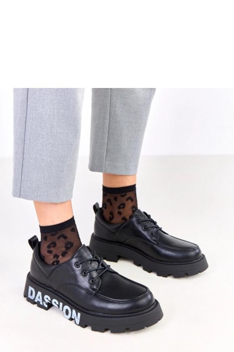 Półbuty Model Klowis C86915 Black - Solea Solea Półbuty Model Klowis C86915 Black - Solea Solea