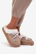 Kapcie Model Fenella BJJ9725 Beige - Step in style Step in style