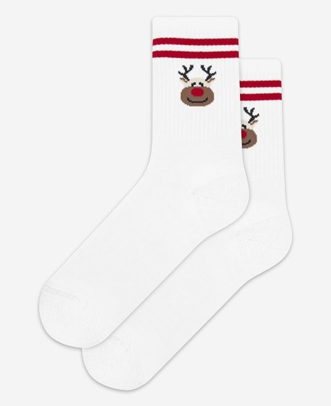 SKARPETKI ŚWIĄTECZNE MAŁY WZÓR GATTA / WOLA