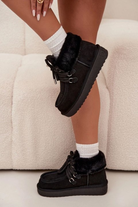 Śniegowce Model D.Franklin DFSH375006 Black - Step in style Step in style