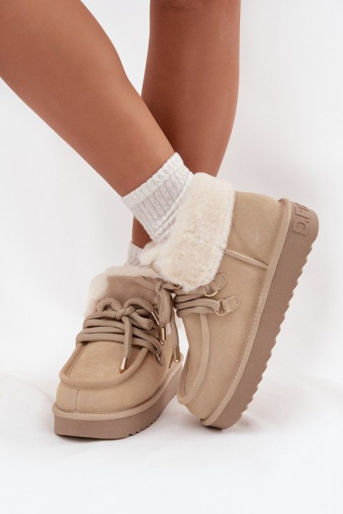 Śniegowce Model D.Franklin DFSH375006 Light Beige - Step in style Step in style