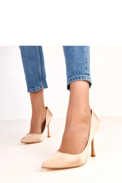 Szpilki Model Cindy AH-42 Beige - Solea Solea