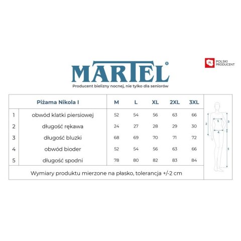 PIŻAMA DAMSKA NIKOLA I 248 KR MARTEL