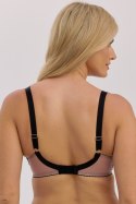 BIUSTONOSZ SEMI-SOFT FATMA BSO 1374 CZARNY-MOKKA GAIA