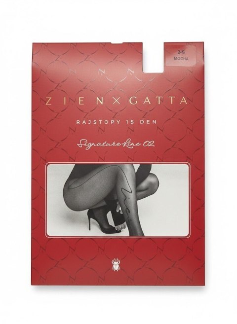 RAJSTOPY SIGNATURE LINE ZIEŃ&GATTA WZ.02 15 DEN GATTA