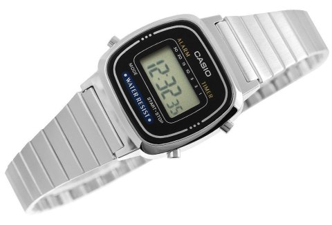 Zegarek Damski CASIO LA670WA-1DF + BOX Zegarek Damski CASIO LA670WA-1DF + BOX