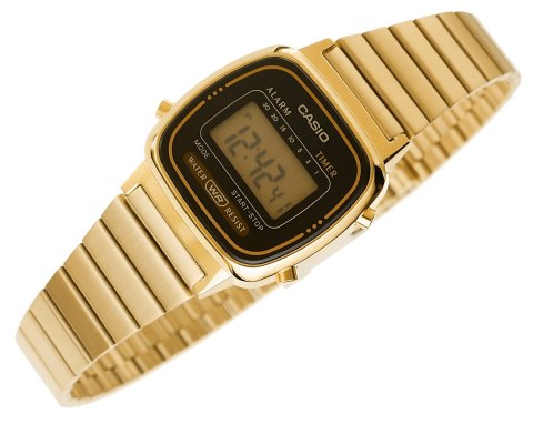 Zegarek Damski CASIO LA670WGA-1DF + BOX Zegarek Damski CASIO LA670WGA-1DF + BOX