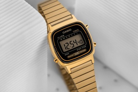 Zegarek Damski CASIO LA670WGA-1DF + BOX Zegarek Damski CASIO LA670WGA-1DF + BOX