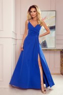 299-3 CHIARA elegancka maxi długa suknia na ramiączkach - CHABROWA 299-3 CHIARA elegancka maxi długa suknia na ramiączkach - CHABROWA