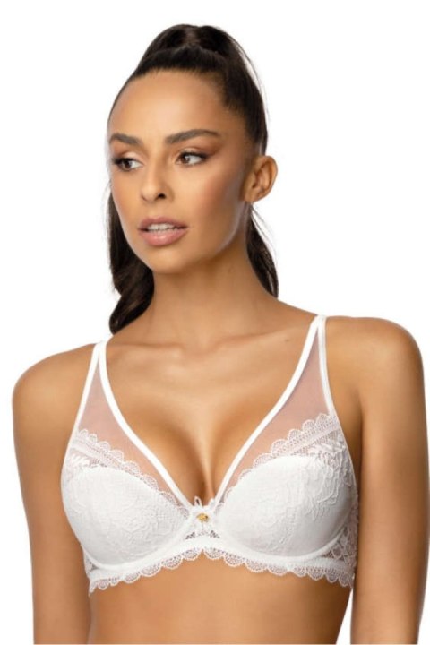 Biustonosz push up Biustonosz Push-up Model Estelle M-0198/11 White - Mat Mat Biustonosz push up Biustonosz Push-up Model Estelle M-0198/11 White - Mat Mat