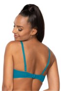 Biustonosz push up Biustonosz Push-up Model Maureen M-3808/11/1 Beige/Turkus - Mat Mat Biustonosz push up Biustonosz Push-up Model Maureen M-3808/11/1 Beige/Turkus - Mat Mat