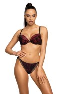 Biustonosz push up Biustonosz Push-up Model Mollie M-3755/1 Black/Red - Mat Mat Biustonosz push up Biustonosz Push-up Model Mollie M-3755/1 Black/Red - Mat Mat