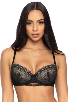 Biustonosz push up Biustonosz Push-up Model 3539/11 Marion Black/Beige - Mat Mat