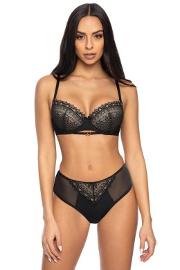 Biustonosz push up Biustonosz Push-up Model 3539/11 Marion Black/Beige - Mat Mat