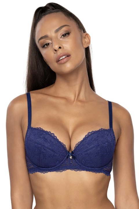 Biustonosz push up Biustonosz Push-up Model 3827/11 Maxine Navy - Mat Mat Biustonosz push up Biustonosz Push-up Model 3827/11 Maxine Navy - Mat Mat