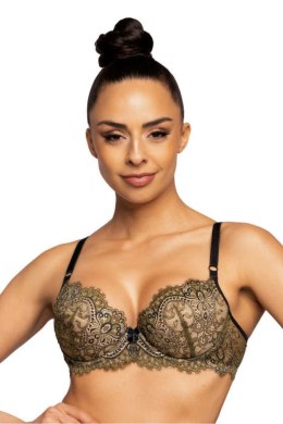 Biustonosz push up Biustonosz Push-up Model Chelsea M-3703/11 Khaki/Black - Mat Mat