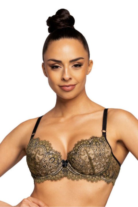 Biustonosz push up Biustonosz Push-up Model Chelsea M-3703/11 Khaki/Black - Mat Mat Biustonosz push up Biustonosz Push-up Model Chelsea M-3703/11 Khaki/Black - Mat Mat