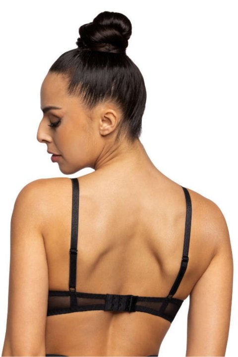 Biustonosz push up Biustonosz Push-up Model Dotssy M-3714/11 Black - Mat Mat Biustonosz push up Biustonosz Push-up Model Dotssy M-3714/11 Black - Mat Mat