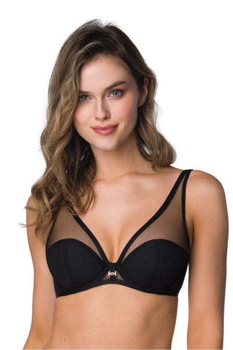 Biustonosz push up Biustonosz Push-up Model Esme M-3902/11 Black - Mat Mat Biustonosz push up Biustonosz Push-up Model Esme M-3902/11 Black - Mat Mat