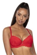 Biustonosz push up Biustonosz Push-up Model Estelle M-0198/11/1 Red - Mat Mat Biustonosz push up Biustonosz Push-up Model Estelle M-0198/11/1 Red - Mat Mat