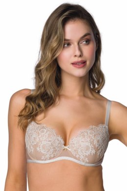Biustonosz push up Biustonosz Push-up Model Frances M-3804/11 Beige/Milk - Mat Mat