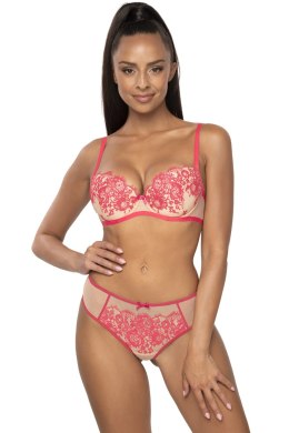 Biustonosz push up Biustonosz Push-up Model M-3804/11 Frances Beige/Pink - Mat Mat