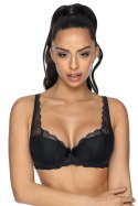 Biustonosz push up Biustonosz Usztywniany Model 3343/22 Lou Black - Mat Mat Biustonosz push up Biustonosz Usztywniany Model 3343/22 Lou Black - Mat Mat