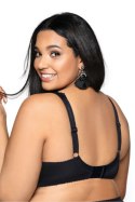 Biustonosz push up Biustonosz Usztywniany Model Carmela Big M-053/22 Black - Mat Mat Biustonosz push up Biustonosz Usztywniany Model Carmela Big M-053/22 Black - Mat Mat