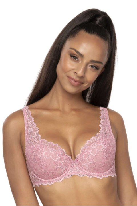 Biustonosz push up Biustonosz Usztywniany Model Carmela M-053/22 Pink 2 - Mat Mat Biustonosz push up Biustonosz Usztywniany Model Carmela M-053/22 Pink 2 - Mat Mat