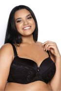 Biustonosz push up Biustonosz Usztywniany Model Hannah M-0115/22 Black - Mat Mat Biustonosz push up Biustonosz Usztywniany Model Hannah M-0115/22 Black - Mat Mat