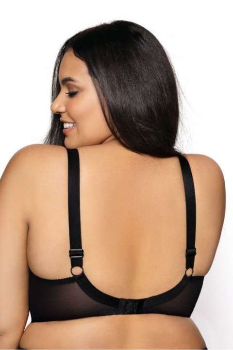 Biustonosz push up Biustonosz Usztywniany Model Hellen M-0140/22 Black/Beige - Mat Mat Biustonosz push up Biustonosz Usztywniany Model Hellen M-0140/22 Black/Beige - Mat Mat