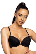 Biustonosz push up Biustonosz push-up Model Nell M-0196/1 Black - Mat Mat Biustonosz push up Biustonosz push-up Model Nell M-0196/1 Black - Mat Mat
