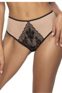 Figi otwarte Model Lindsay F-0203/55 Beige/Black - Mat Mat Figi otwarte Model Lindsay F-0203/55 Beige/Black - Mat Mat