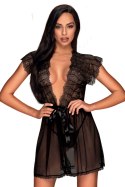 Peniuar Model Romanesa Black - Obsessive Obsessive Peniuar Model Romanesa Black - Obsessive Obsessive