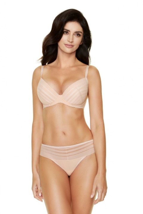 Biustonosz push up Biustonosz Push-up Model Luna B1 Beige - Gorteks Gorteks Biustonosz push up Biustonosz Push-up Model Luna B1 Beige - Gorteks Gorteks