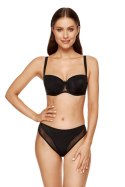 Biustonosz push up Biustonosz Usztywniany Model Zara B4 Black - Gorteks Gorteks Biustonosz push up Biustonosz Usztywniany Model Zara B4 Black - Gorteks Gorteks