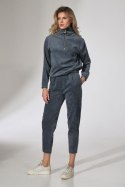 Bluza Damska Model M741 Blue - Figl Figl Bluza Damska Model M741 Blue - Figl Figl