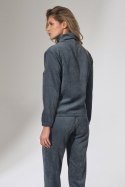 Bluza Damska Model M741 Blue - Figl Figl Bluza Damska Model M741 Blue - Figl Figl