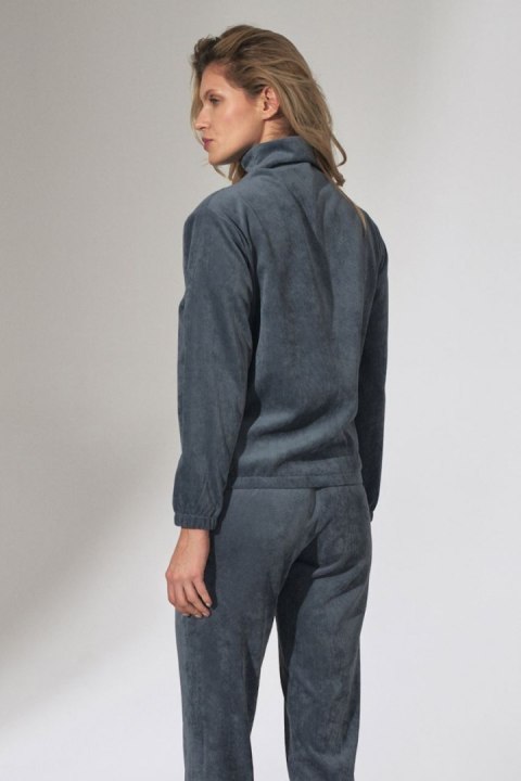 Bluza Damska Model M741 Blue - Figl Figl Bluza Damska Model M741 Blue - Figl Figl